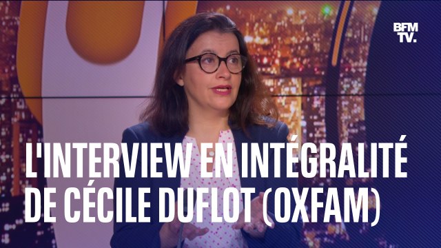 L'interview en intégralité de Cécile Duflot (directrice d'OXFAM France)