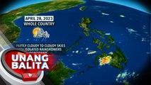 PAGASA: Mababa na ang tsansang magkaroon ng LPA o bagyo sa loob ng PAR sa ngayon; El Niño watch, posible sa loob ng susunod na anim na buwan - Weather update today as of 6:27 a.m. (April 28, 2023)| UB
