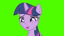 Twilight Sparkle Smiles, Yawns, and Speaks - Green Screen Ponies.mp4