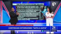 Luis Vargas explica modalidad de estafa 'gota a gota'
