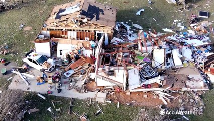 How tornado strength is rated in disaster zones