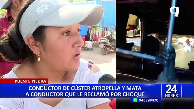 Puente Piedra: chofer de cúster que atropelló y mató a hombre no tenía licencia de conducir