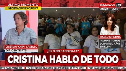 Cristina Kirchner en los 90: ¿Oficialista o no? Lo que dice Christian Castillo 🗣️
