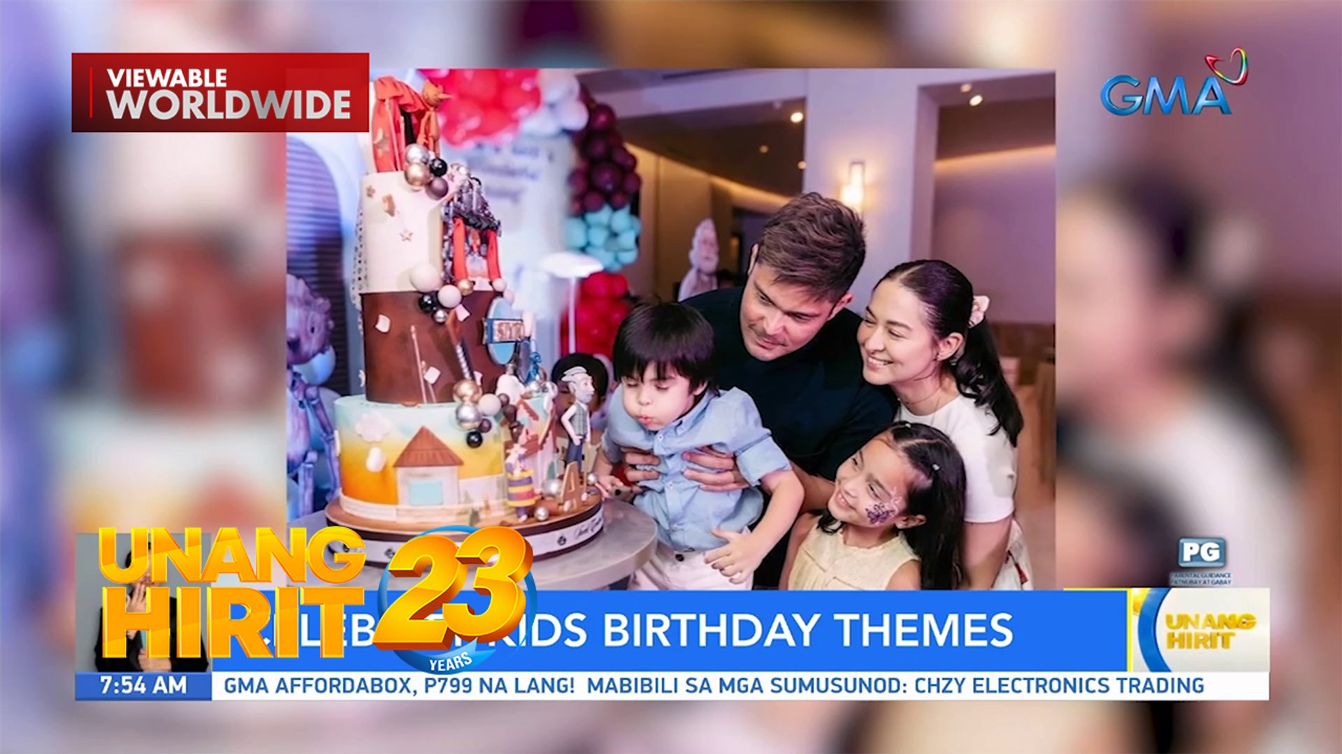 ⁣Birthday theme ng mga celebrity kids | Unang Hirit