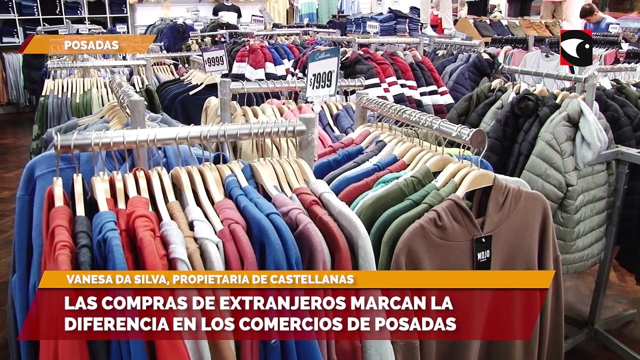 Las compras de extranjeros marcan la diferencia en los comercios de Posadas