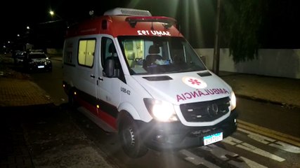 Samu atende mulher em surto no Santa Cruz
