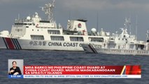 Mga barko ng Philippine Coast Guard at China Coast Guard, muntik magkabanggan sa Spratly Islands | UB