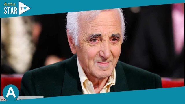 Charles Aznavour, ces touchantes lettres que lui envoyait son fils Mischa