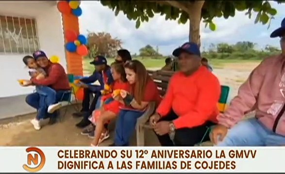 GMVV entrega 17 viviendas a familias del municipio Ricaurte en el estado Cojedes