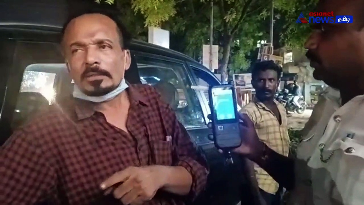 Watch : மதுரையில் குடிபோதையில் கார் ஓட்டி விபத்து! போலீசாருக்கு போக்கு காட்டிய போதை ஆசாமி!