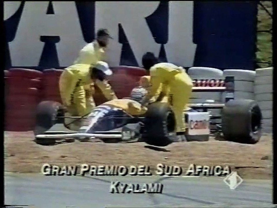 Formula-1 1992 R01 South African Grand Prix – Saturday Qualifying (RaiUno)