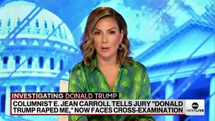 E. Jean Carroll cross examined by lawyers for Donald Trump in civil case | ABCNL