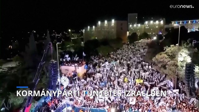 Az igazságügyi reform mellett tüntettek Izraelben