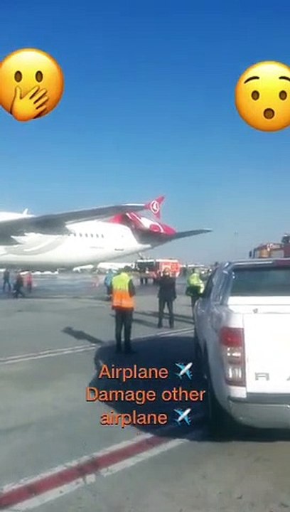 Check airplane damage second  video