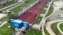 حشد وحشد مضاد قبل أسبوعين من الانتخابات التركية.. وأردوغان يظهر بعد وعكته