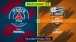 PSG stunned by Lorient after early Hakimi red card