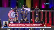 Arellano University Chiefsquad, kampeon sa NCAA Season 98 Cheerleading Competition | UB