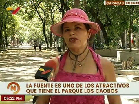 Caracas | Parque Los Caobos jardín verde para el disfrute de las familias venezolanas