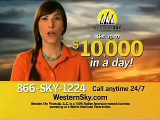 Western Sky Financial Commercial with Amanda Howell (2010)