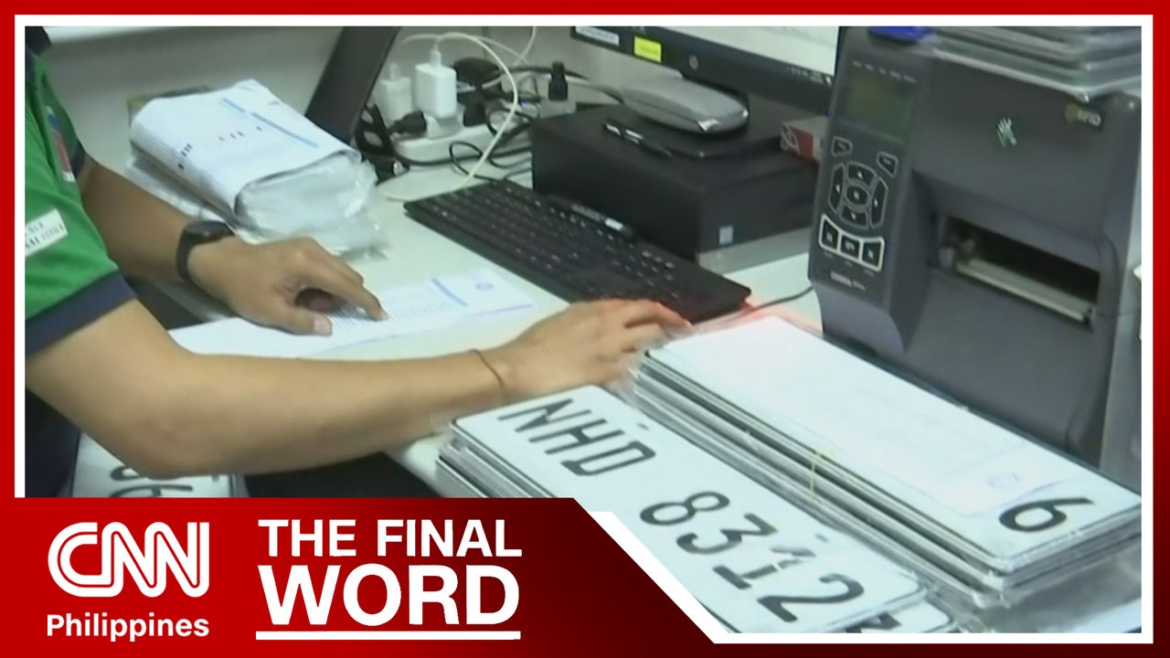 DOTr: Marcos wants license card, plate shortage resolved soon