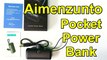 Aimenzunto Pocket Power Bank with Lightning and USB C Output - Unboxing and extensive testing