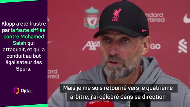 34e j. - Klopp s’emporte contre l’arbitre Paul Tierney