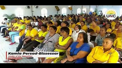 Kamla Says Crime Lower When UNC Was In Gov't