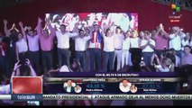 Santiago Peña anuncia su victoria antes del comunicado oficial de la autoridad electoral en Paraguay