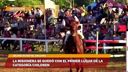Copa Ciudad de Posadas | La misionera Delfina Silvestri se quedó con el primer lugar de la categoría Children