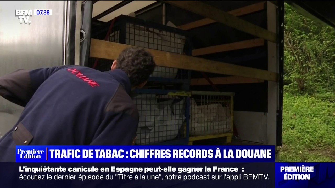 650 tonnes de tabac saisies en France l'année dernière, un record
