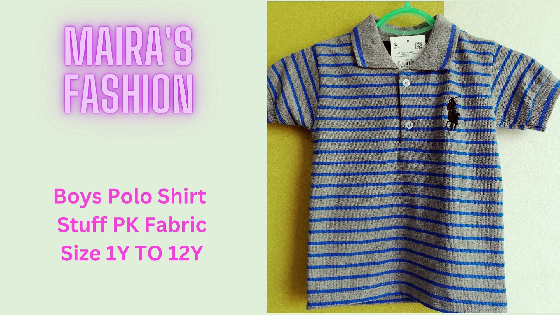 Branded Polo shirt for kids on wholesale