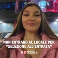 Non entrano al locale  per 