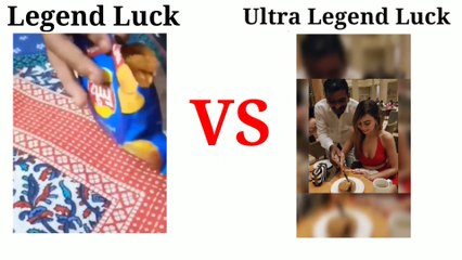Legend Luck VS Ultra Legend Luck | Best Funny Memes Video | Indian Memes Video