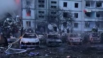 Rus ordusu Ukrayna'da binaları vurdu: 8 ölü