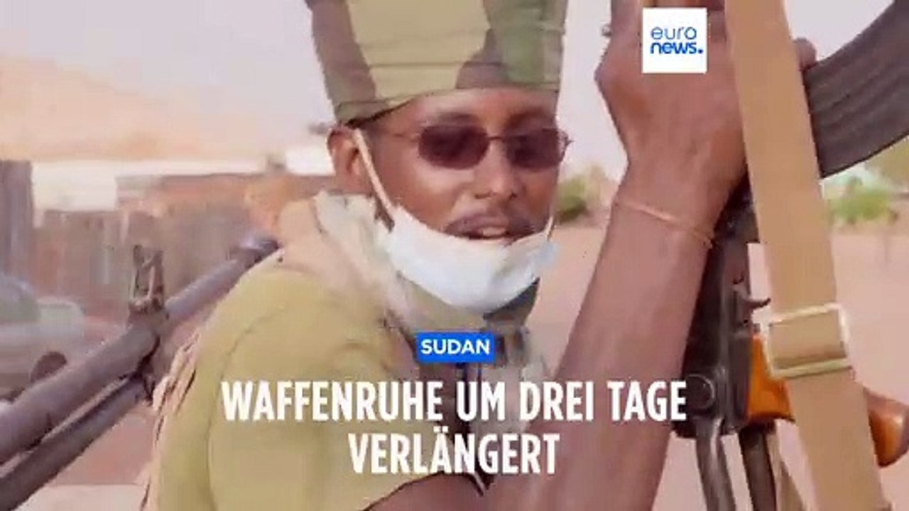 Tausende auf der Flucht: Waffenruhe im Sudan um drei Tage verlängert