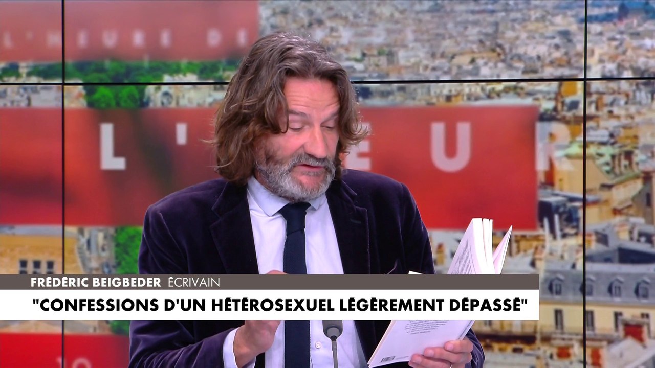 Frédéric Beigbeder : «J'ai toujours aimé faire des livres qui dérangent»