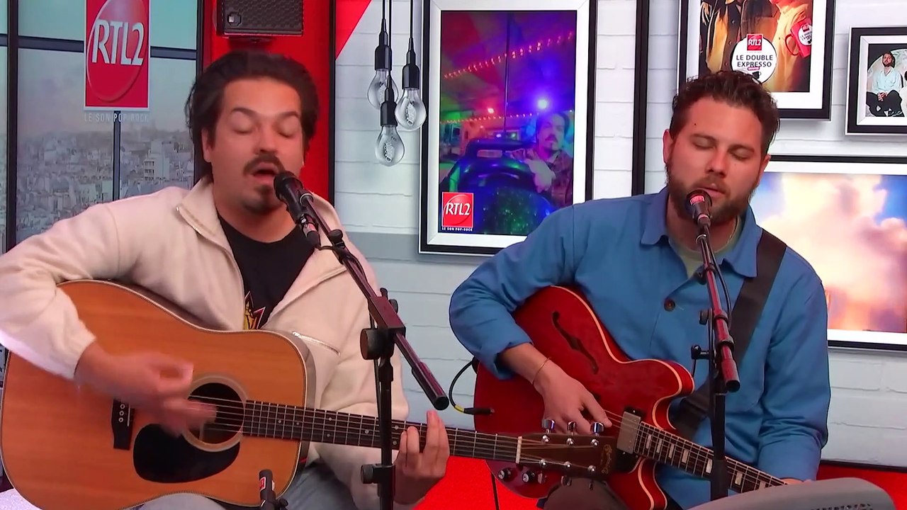 LIVE - Milky Chance interprète "Stolen Dance" dans Le Double Expresso RTL2 ((28/04/23)