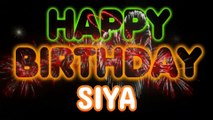 SIYA Happy Birthday Song – Happy Birthday SIYA - Happy Birthday Song - SIYA birthday song