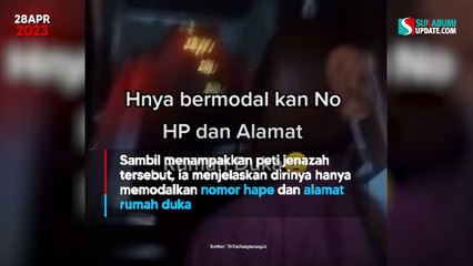 Viral Kisah Sopir Ambulans Saat Sendirian Antar Jenazah Kecelakaan Jam 2 Pagi