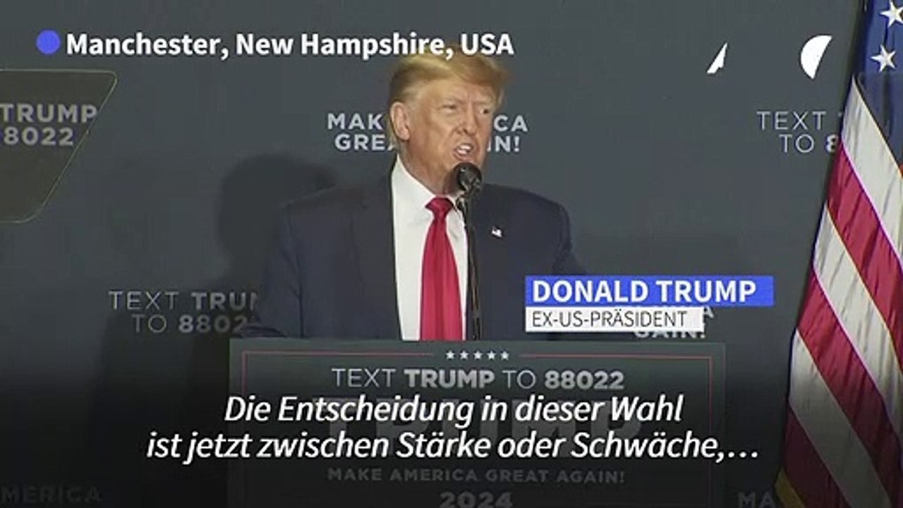 Trump warnt vor "Anarchie" bei Wiederwahl Bidens