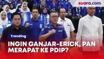 Berpeluang Merapat ke PDIP, Politisi PAN Ingin Ganjar Berpasangan dengan Erick Thohir di Pilpres 2024