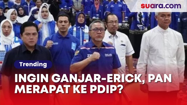 Berpeluang Merapat ke PDIP, Politisi PAN Ingin Ganjar Berpasangan dengan Erick Thohir di Pilpres 2024