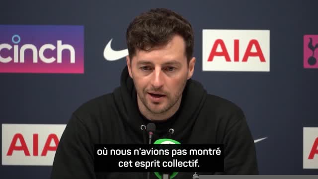 33e j. - Mason (Tottenham) : "Les joueurs ont fait preuve d'un grand caractère"