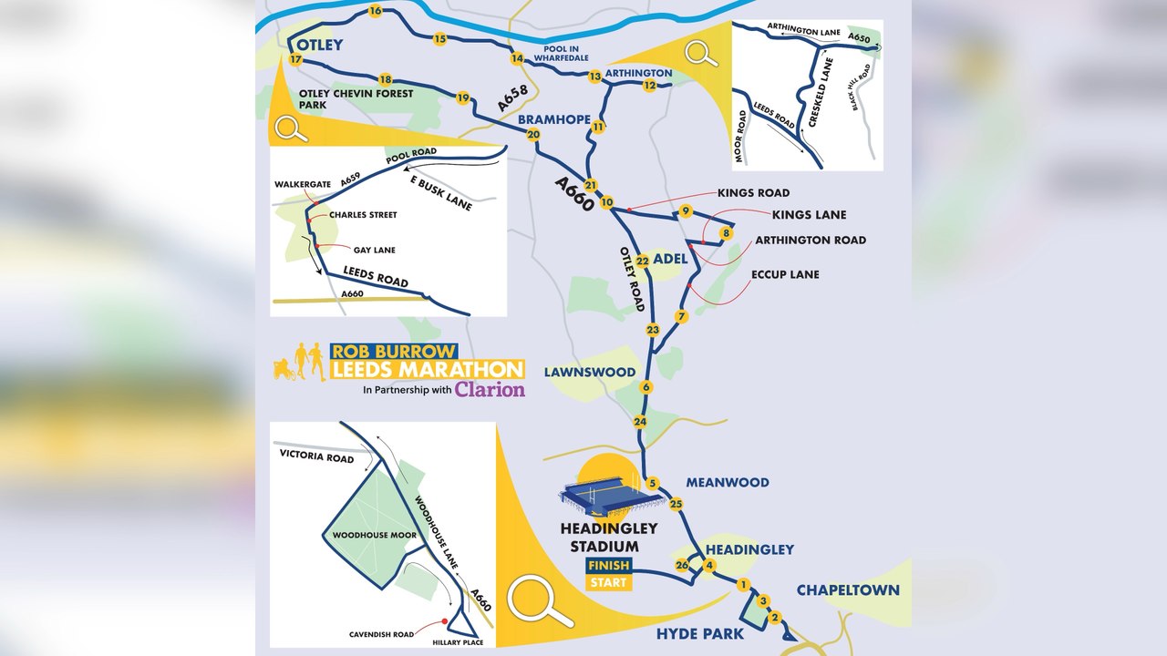 Leeds headlines 28 April: Prepare for Rob Burrow Marathon diversions