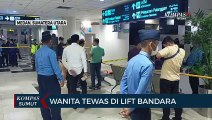 Seorang Perempuan Ditemukan Tewas di Lift Bandara Kualanamu Deli Serdang