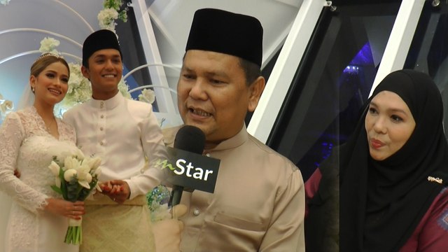 Bapa nasihat Aiman Tino banyak bersabar dalam rumah tangga, ibu pula gembira terima menantu perempuan pertama