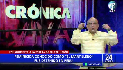 Download Video: El “Martillero de Ecuador”: extradición de feminicida demoraría seis meses