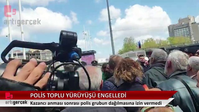 Polis ablukasına karşı 1 Mayıs Marşı