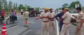 VIDEO : सुमेरपुर हाइवे पर ट्रेलर-ट्रैक्टर की भिड़ंत, 4 लोग की मौत, 1 गंभीर घायल
