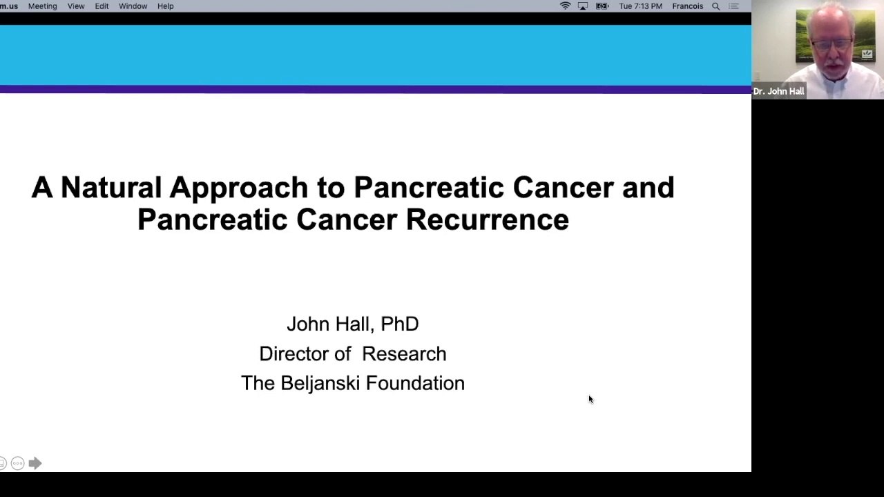 Pancreatic Cancer: Dr. John Hall's Healthy Tuesdays Presentation